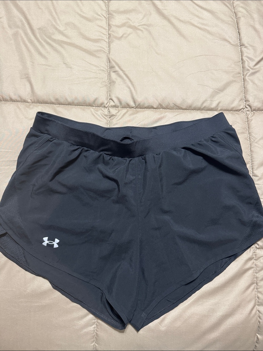 Under Armour Women's Black Athletic Running Shorts